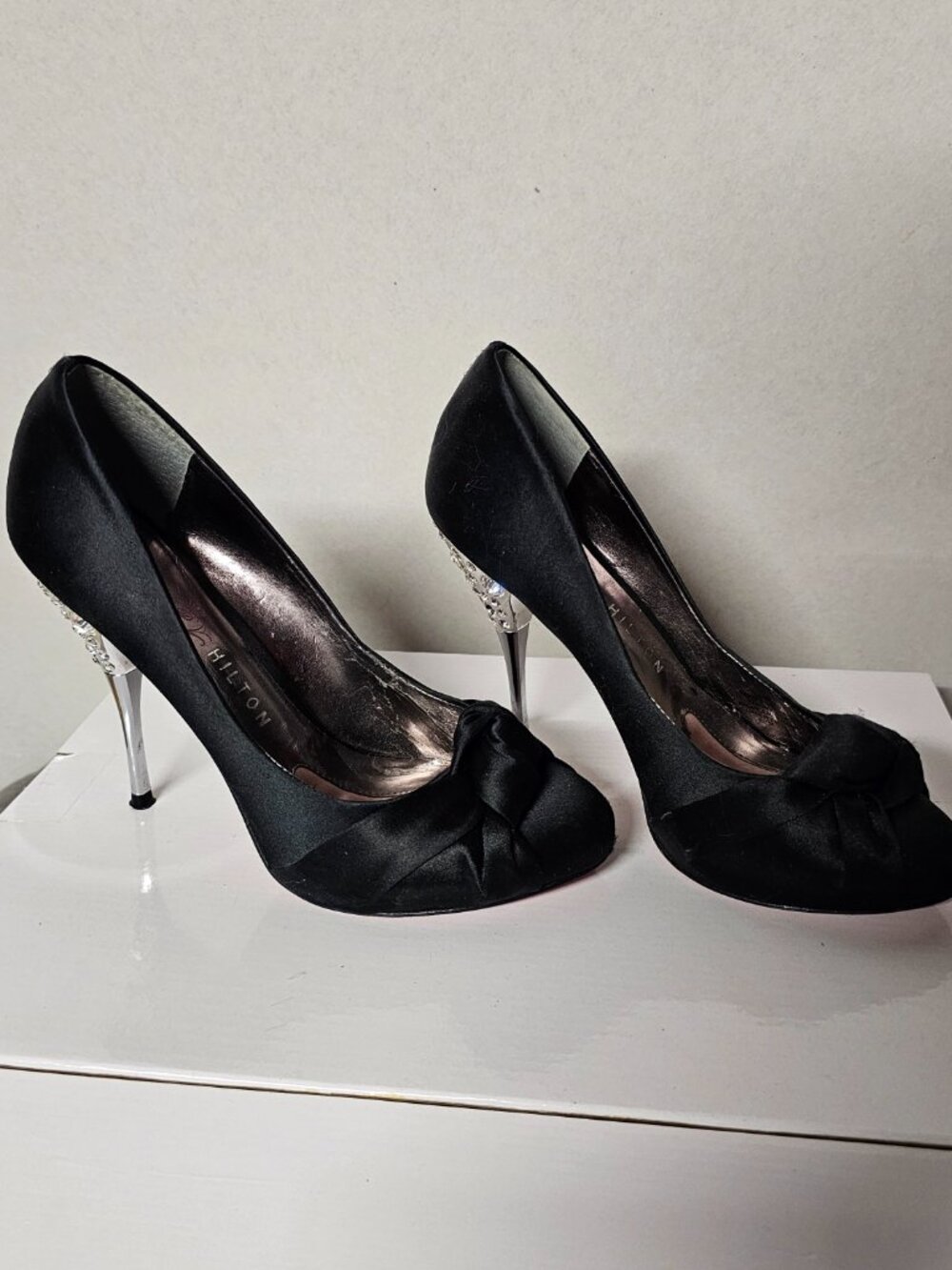 Paris Hilton bling heels